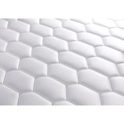 Somness Ensemble double sommier matelas ressorts ensaches et memoire de forme Discount