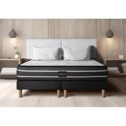 Prestige literie Ensemble Exclusive double sommier noir Online