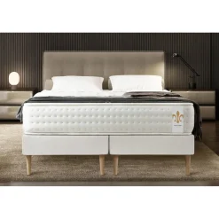 LITIER DELUXE Ensemble Le Vingt-Quatre double sommiers Blanc Sale