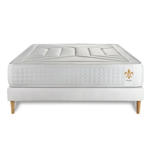 LITIER DELUXE Ensemble Le Vingt-Quatre sommier Blanc Hot