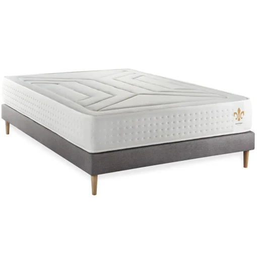 LITIER DELUXE Ensemble Le Vingt-Quatre sommier Gris Online