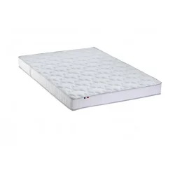 Selenia Ensemble Matelas 100% latex 3 zones NUDE et Sommier Blanc Sale