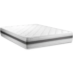VITALIT Ensemble matelas sommiers VITALMEMO BACK Blanc Outlet