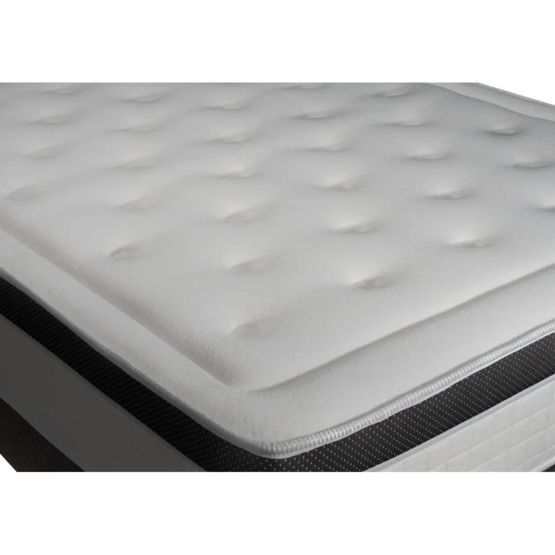 Prestige literie Ensemble Privilège sommier Kit Noir New