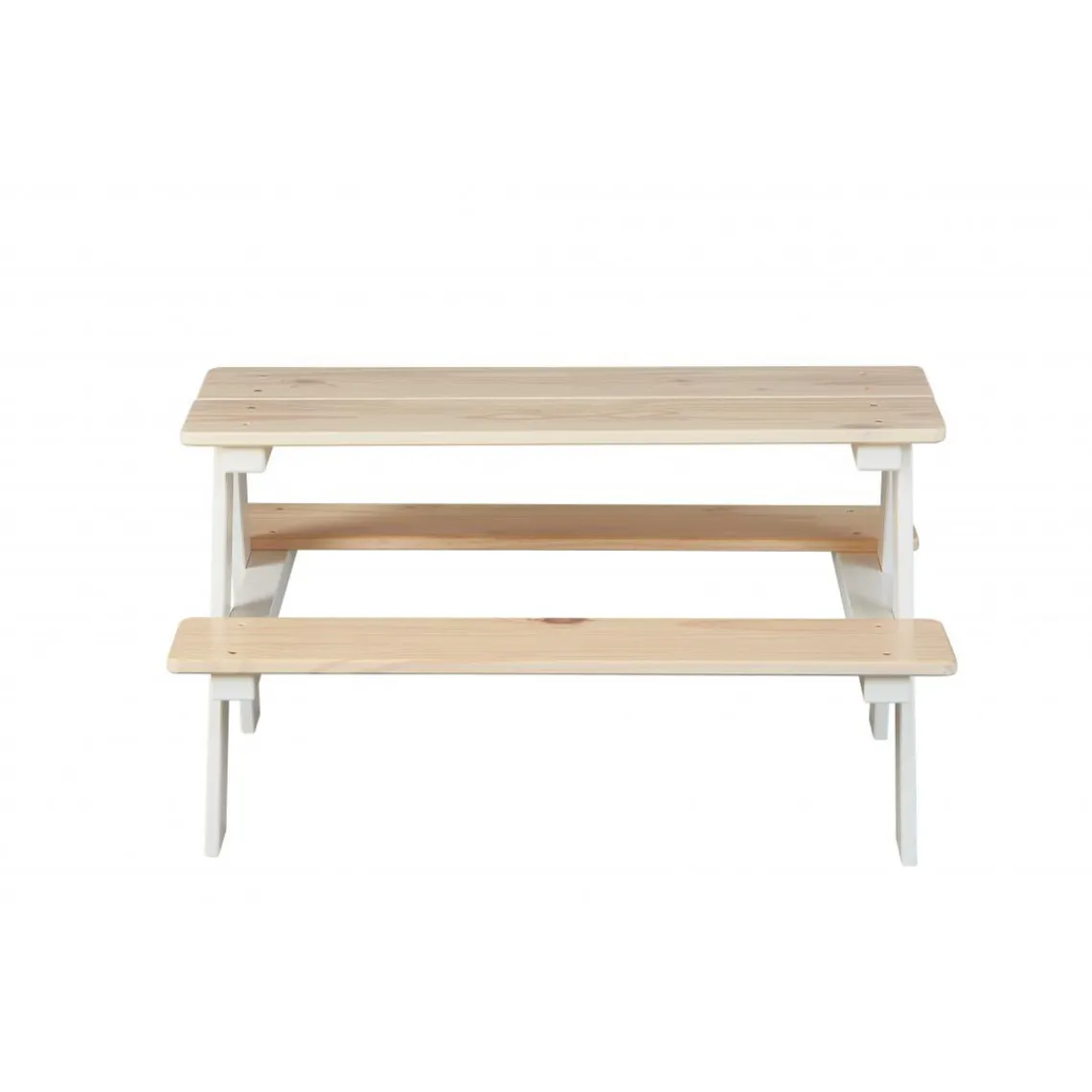 3S. x Home Ensemble table et bancs enfant en bois - HINNA Hot