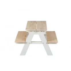 3S. x Home Ensemble table et bancs enfant en bois - HINNA Hot