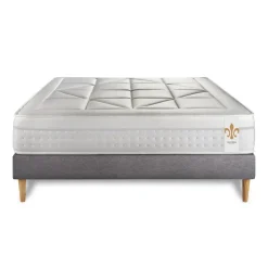 LITIER DELUXE Ensemble Vingt-Huit sommier Kit Gris Sale