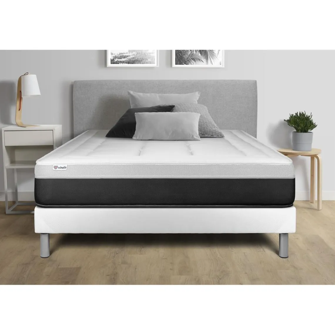 VITALIT Ensemble VITAL FORM sommier Kit blanc Clearance