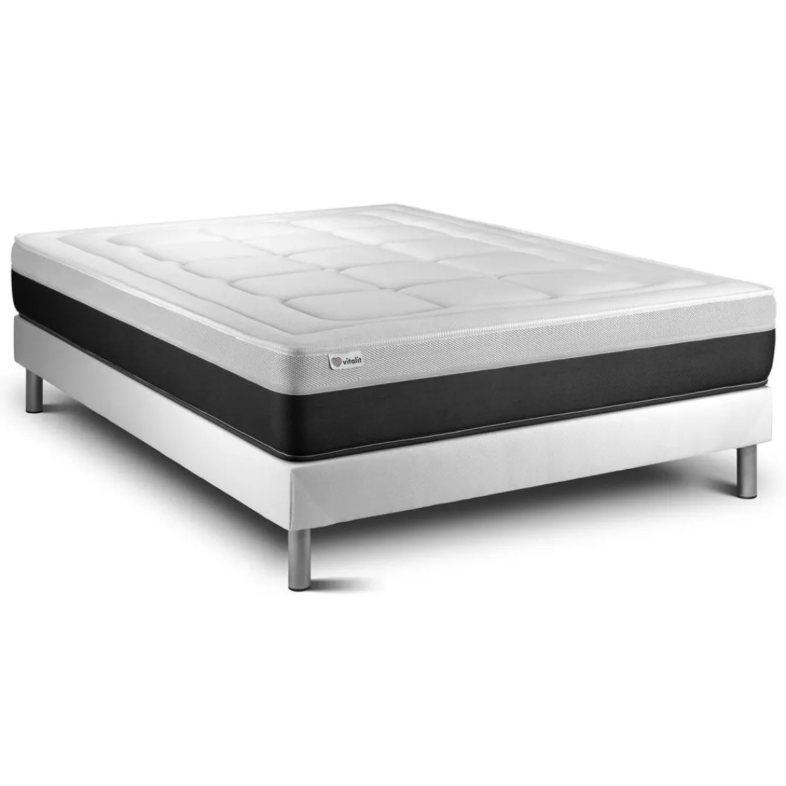 VITALIT Ensemble VITAL FORM sommier Kit blanc Clearance