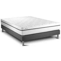 VITALIT Ensemble VITAL SPA sommier Kit gris New