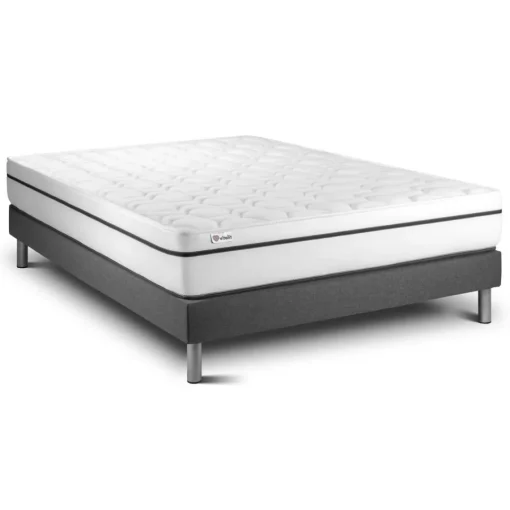 VITALIT Ensemble VITAL SPA sommier Kit gris New