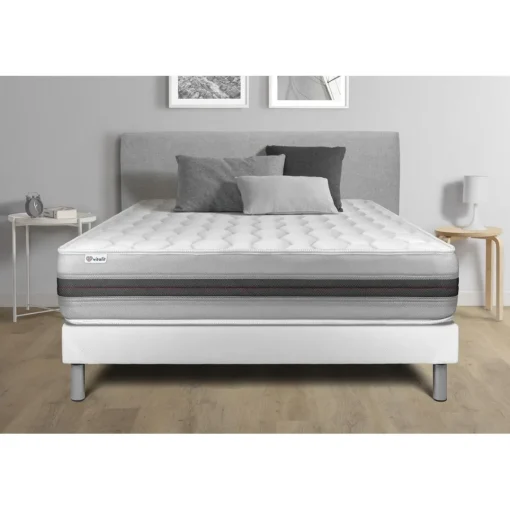 VITALIT Ensemble VITALSPRING RECOVER sommier Kit blanc Hot