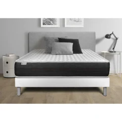 VITALIT Ensemble VITALSPRING sommier Kit blanc Best