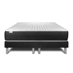 VITALIT Ensembles matelas sommiers noir VITALSPRING Discount