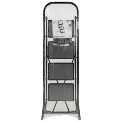 3S. x Home Escabeau 4 marches pliable en métal Clearance