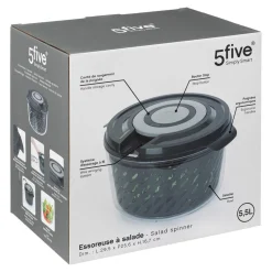 3S. x Home Essoreuse à fil 5,5L Discount