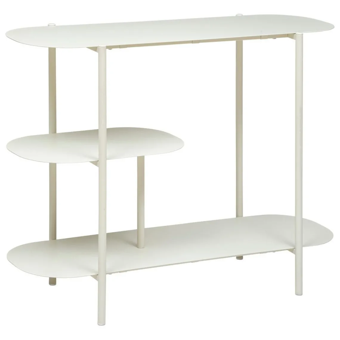 3S. x Home Etagère 3 niveaux blanche en métal New