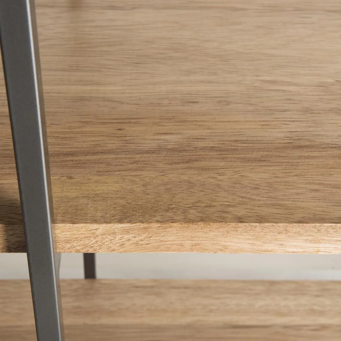 Macabane Etagère 5 niveaux en bois et en métal CARLA Discount