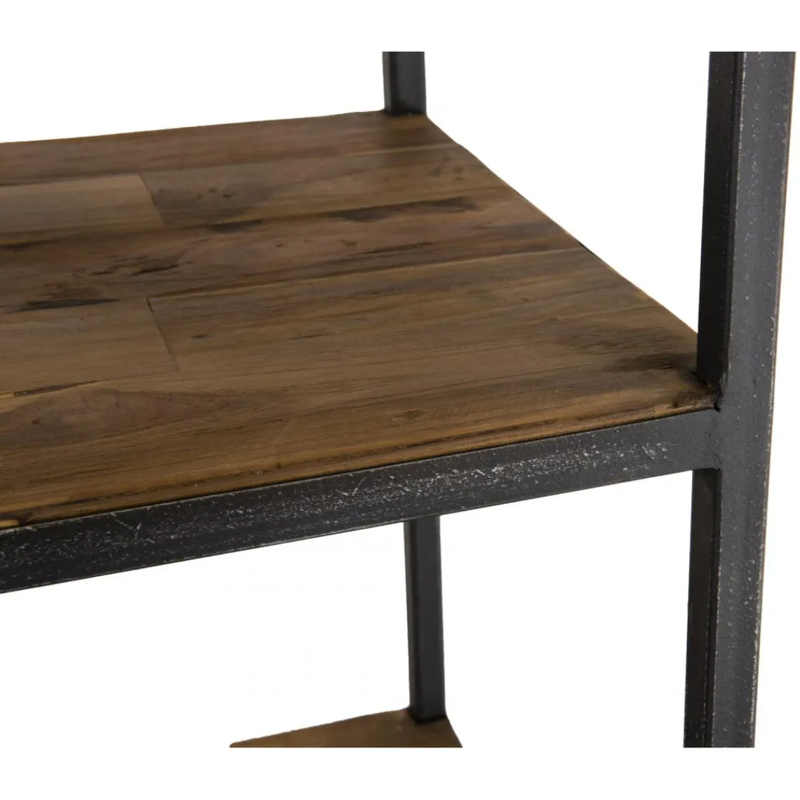 Macabane Etagère 4 Niveaux SIXTINE 4 Tiroirs Bois Teck Recyclé Et Métal Online