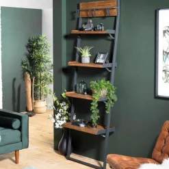 Macabane Etagère murale SIXTINE à plateaux 4 niveaux Discount