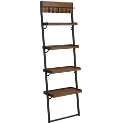 Macabane Etagère murale SIXTINE à plateaux 4 niveaux Discount