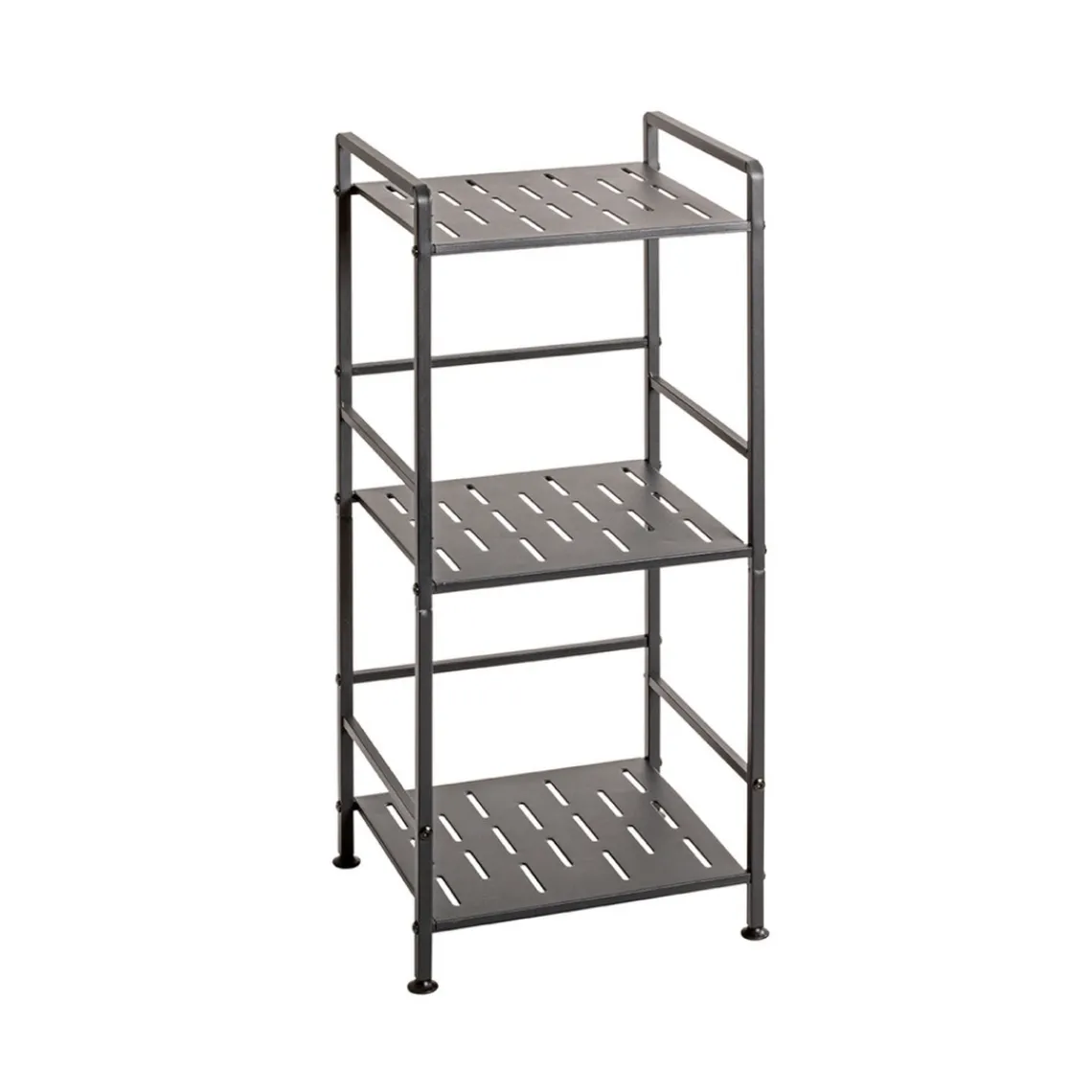 3S. x Home Etagères en métal peint époxy anthracite en tube d'acier Sale