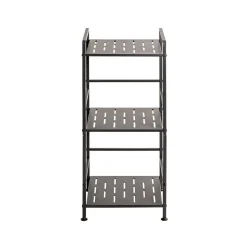 3S. x Home Etagères en métal peint époxy anthracite en tube d'acier Sale