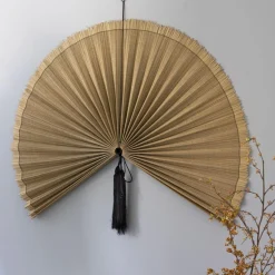 Becquet Eventail Décoratif FAN Beige Naturel Sale