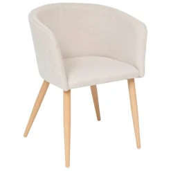 3S. x Home Fauteuil à dîner Gris