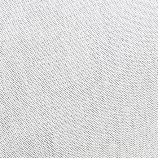Zago Fauteuil chevron beige pieds frêne naturel Blanc Clearance