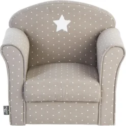 3S. x Home Fauteuil classique taupe Marron Best