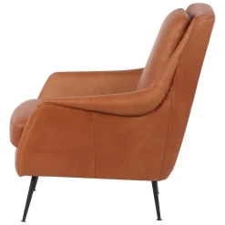 Zago Fauteuil cuir Marron Hot