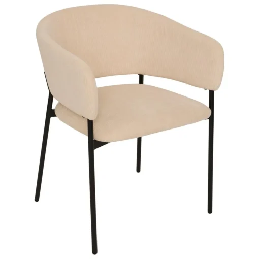 3S. x Home Fauteuil de table Solea Beige
