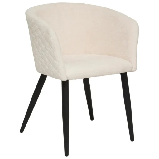 3S. x Home Fauteuil de table Marlo ivoire Best
