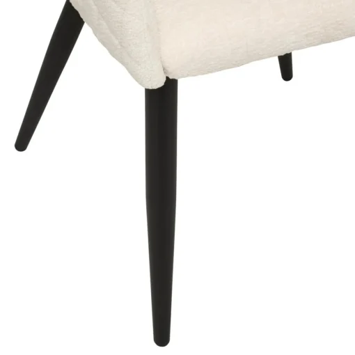 3S. x Home Fauteuil de table Marlo ivoire Best