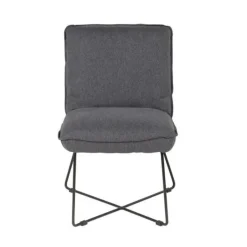 3S. x Home Fauteuil gris foncé