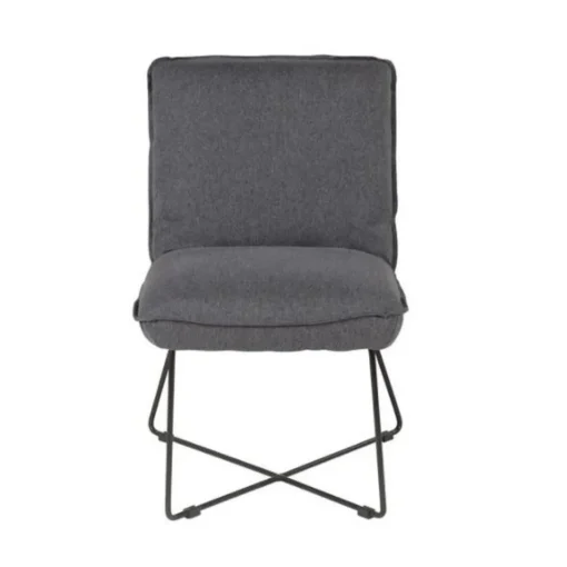 3S. x Home Fauteuil gris foncé