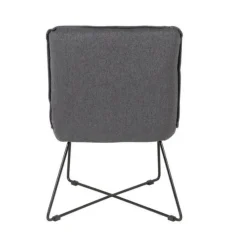 3S. x Home Fauteuil gris foncé