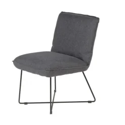 3S. x Home Fauteuil gris foncé