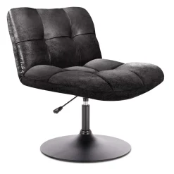 3S. x Home Fauteuil Noir Vintage Industriel Hot