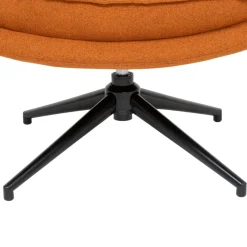 3S. x Home Fauteuil pivotant Harper Ambre Discount