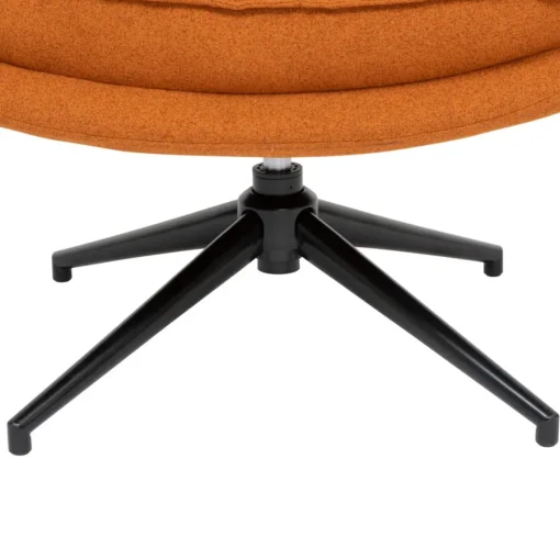 3S. x Home Fauteuil pivotant Harper Ambre Discount