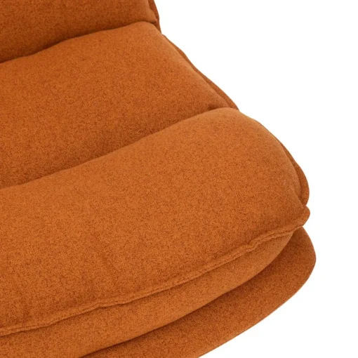 3S. x Home Fauteuil pivotant Harper Ambre Discount