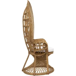 3S. x Home Fauteuil Rotin TAKTA Beige Outlet