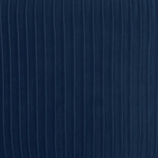3S. x Home Fauteuil “Solaro” en velours Bleu Sale