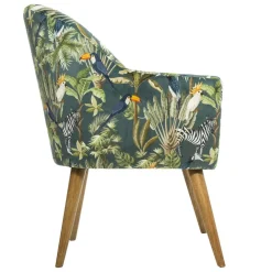 3S. x Home Fauteuil Velours Sale