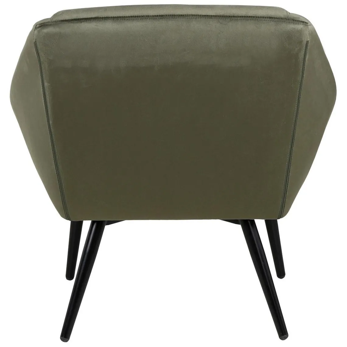 3S. x Home Fauteuil velours vert foncé Clearance
