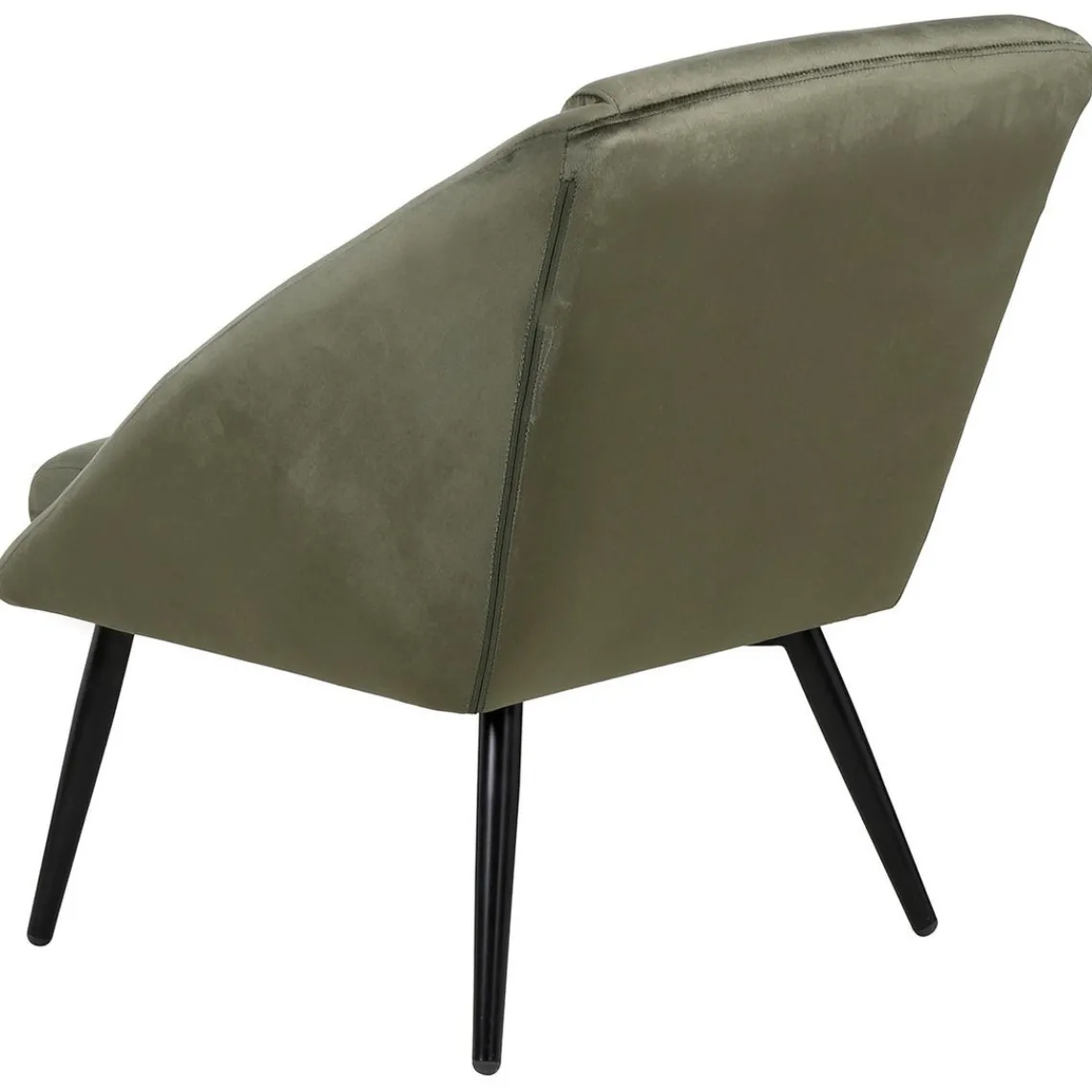 3S. x Home Fauteuil vert foncé velours
