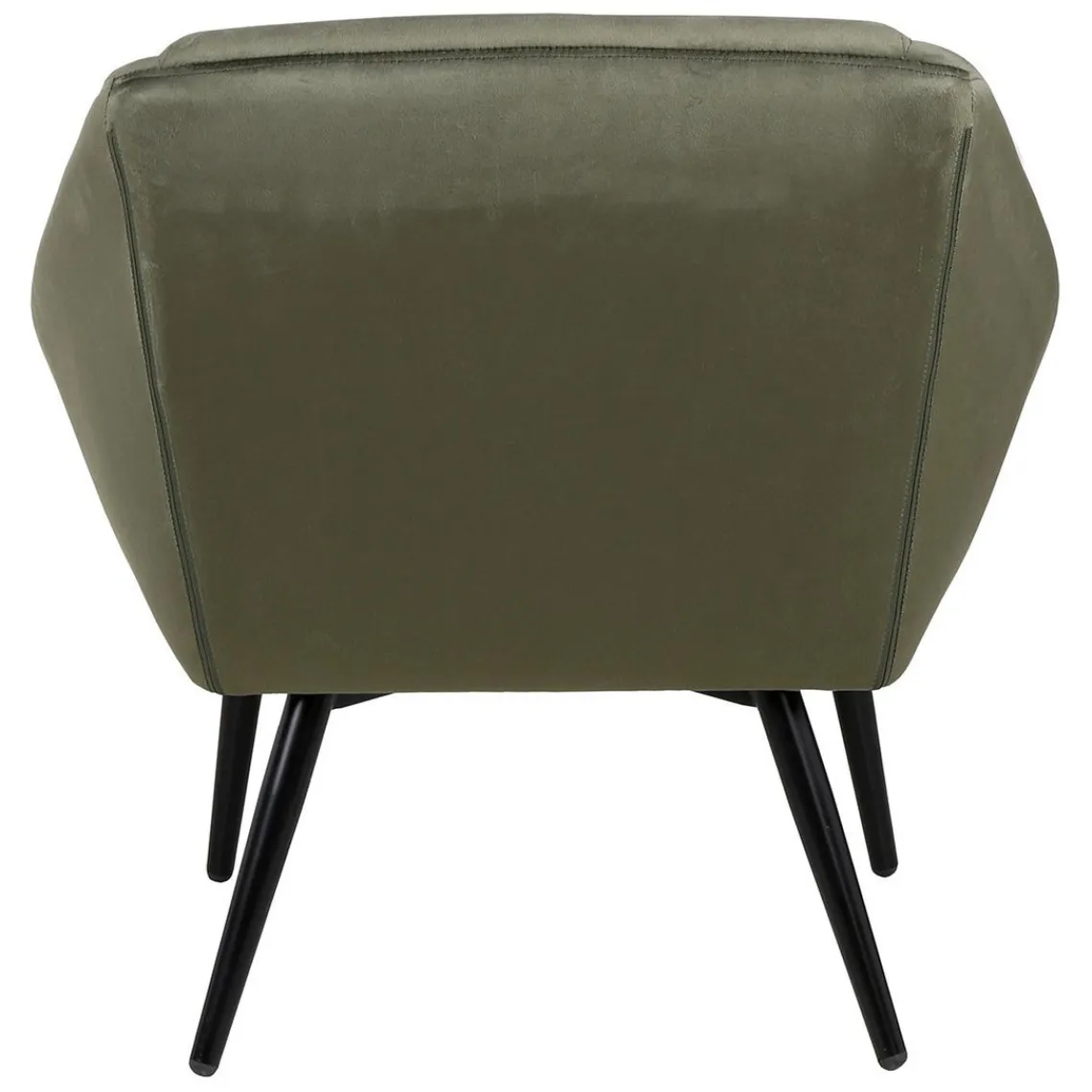 3S. x Home Fauteuil vert foncé velours