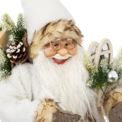 3S. x Home Figurine pere noel lumieux multicolore Clearance